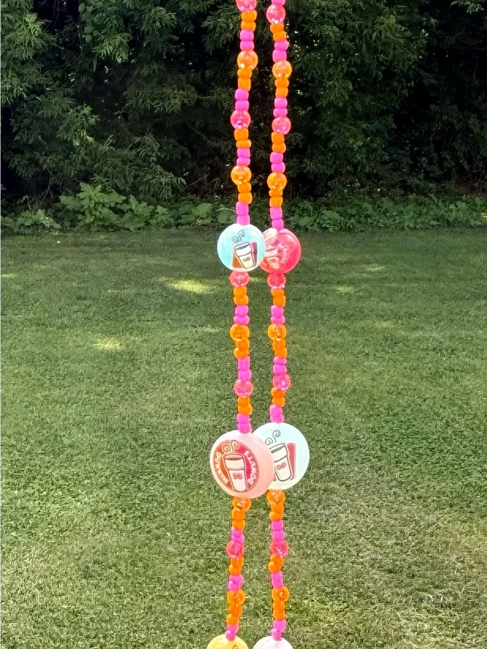 She wants the “D” lanyard